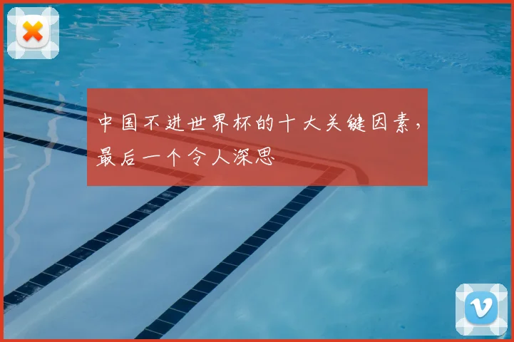 中国不进世界杯的十大关键因素，最后一个令人深思